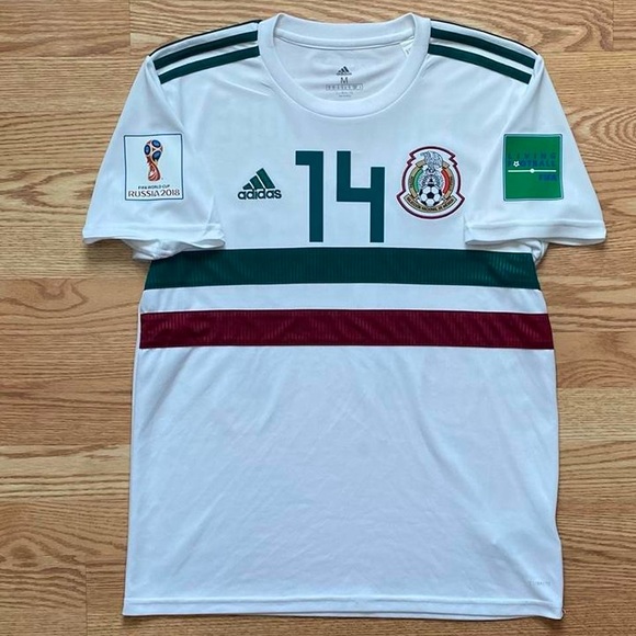 Mexico Javier Hernandez 2018 away World Cup jersey - Picture 2 of 10